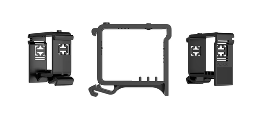 DIN Holder Jeweller nero Ajax System