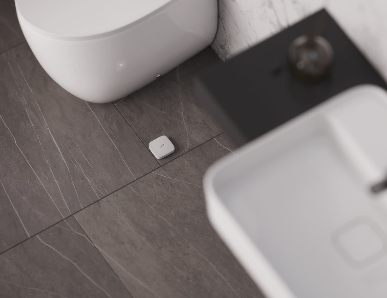 LeaksProtect Jeweller rilevatore allagamenti wireless in bagno