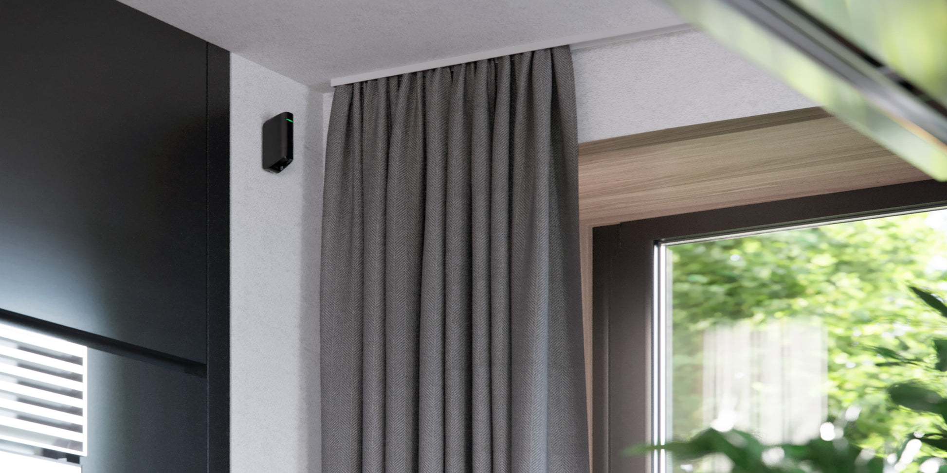 MotionProtect Curtain sensore per finestre nero