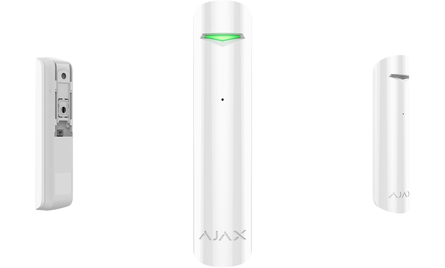 GlassProtect piccolo rilevatore rottura vetri wireless bianco