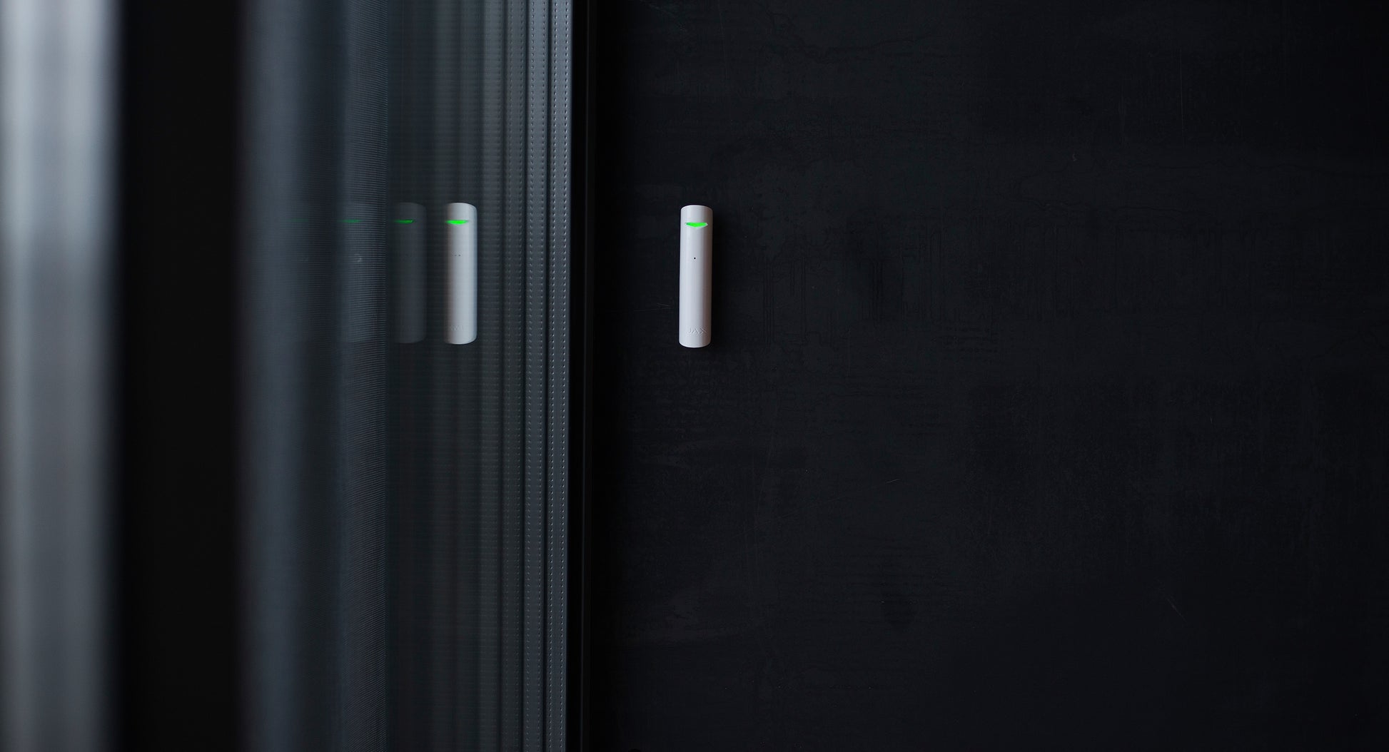 GlassProtect piccolo rilevatore rottura vetri wireless bianco