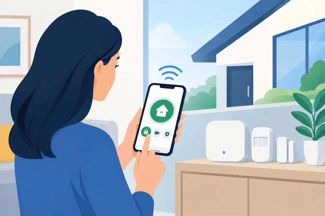 Posso gestire l'allarme con smartphone?