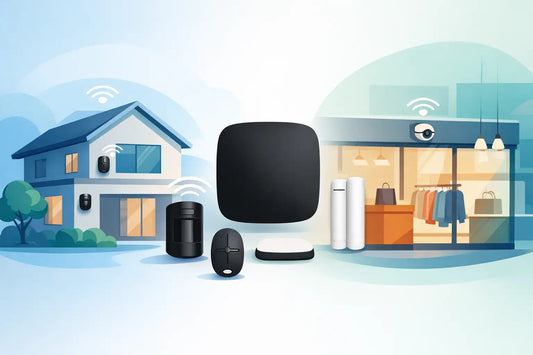 Recensione centrale Ajax wireless per casa e negozio