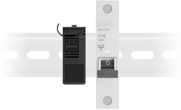 DIN Holder Jeweller nero Ajax System