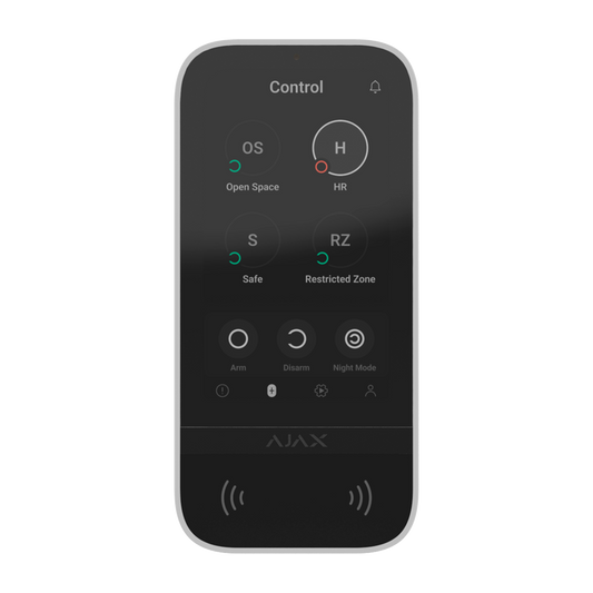 Ajax Superior KeyPad TouchScreen G3 bianco