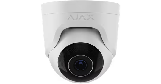 Turret Cam Ajax System bianco su Easy Alarm