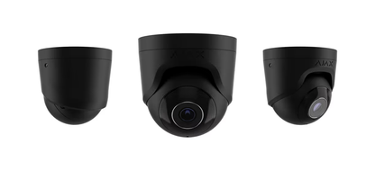 Turret Cam Ajax System nero su Easy Alarm