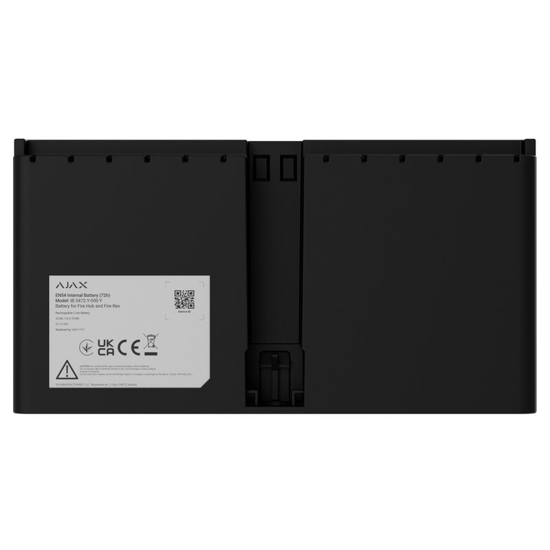 Ajax EN54 Internal Battery 72h nera