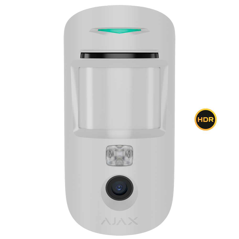 Ajax MotionCam HDR (PhOD) Jeweller bianco