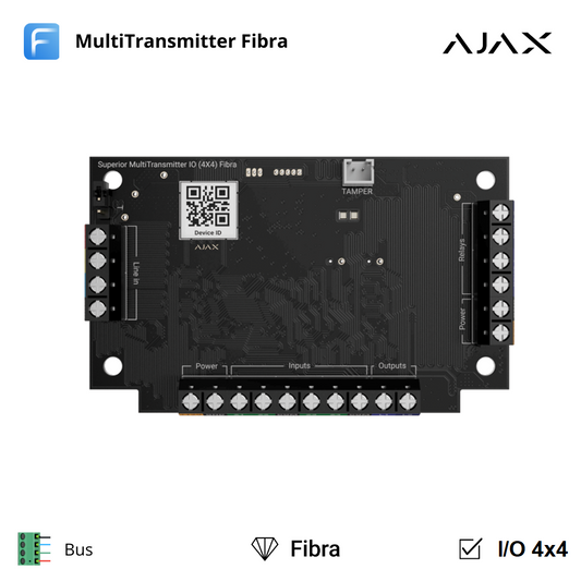 Ajax Superior MultiTransmitter IO 4x4 Fibra